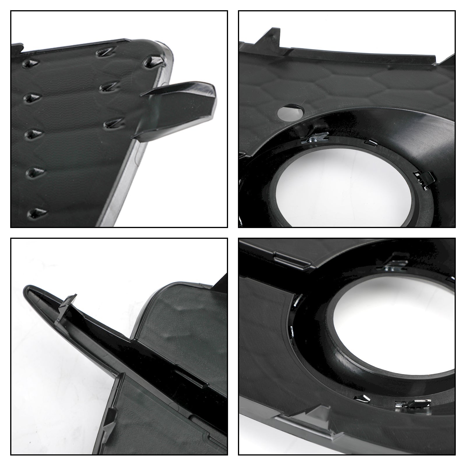 Audi Q3 S-Line 2012-2014 2PCS Bumper Fog Light Grill Grille 8U0807681DSP9