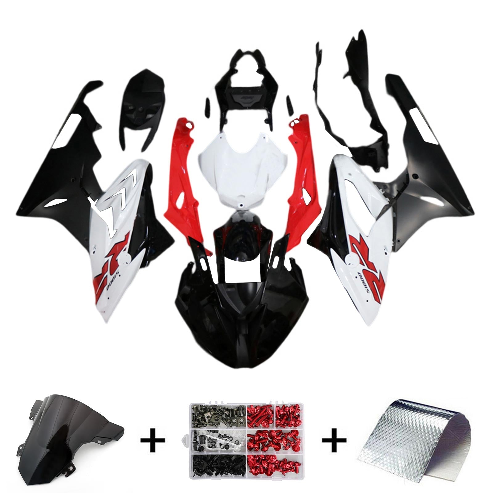 Amotopart BMW S1000RR 2015-2016 Fairing Kit Bodywork Plastic ABS