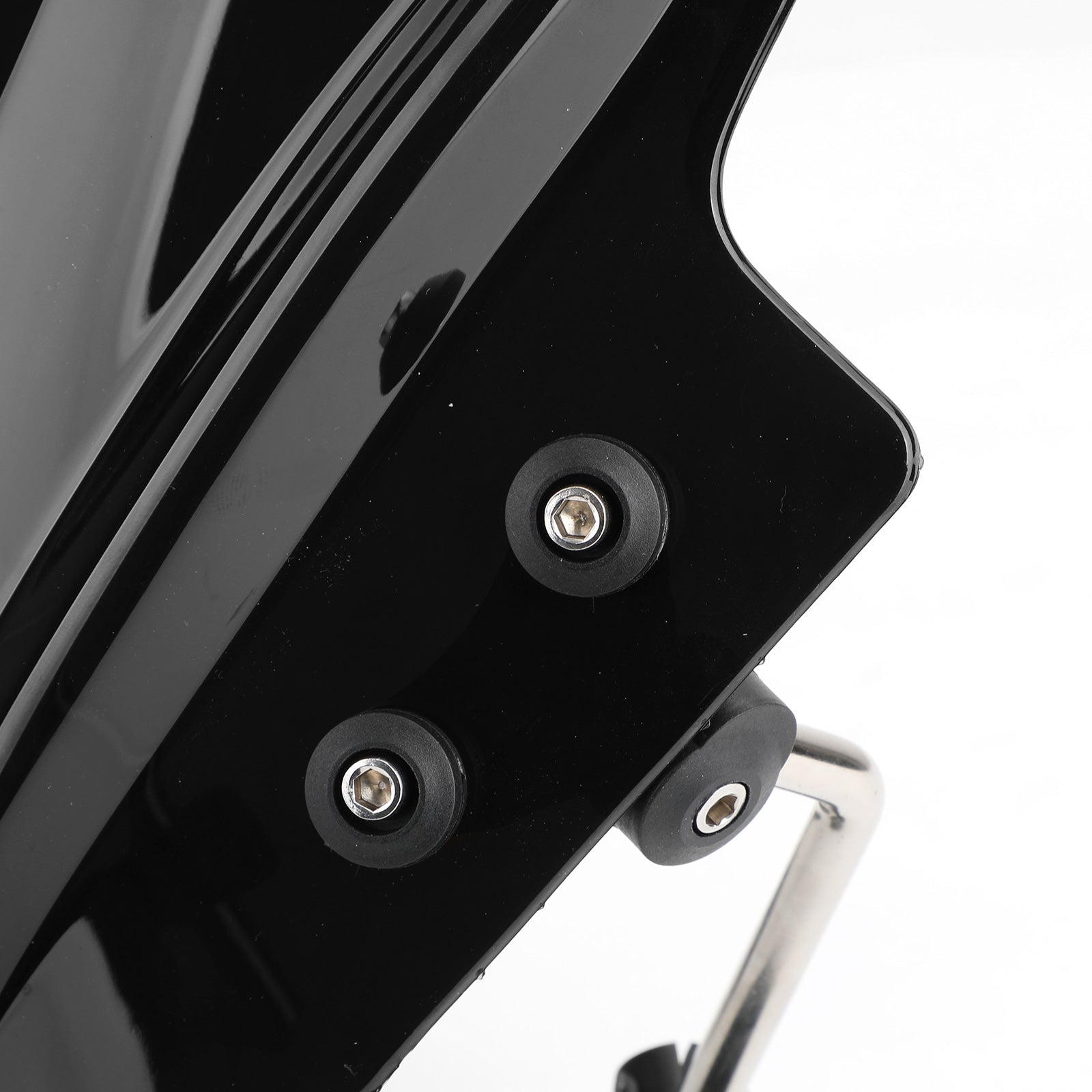 Universal 7/8'' 22mm Handlebar ABS Plastic Motorcycle Windshield WindScreen Generic