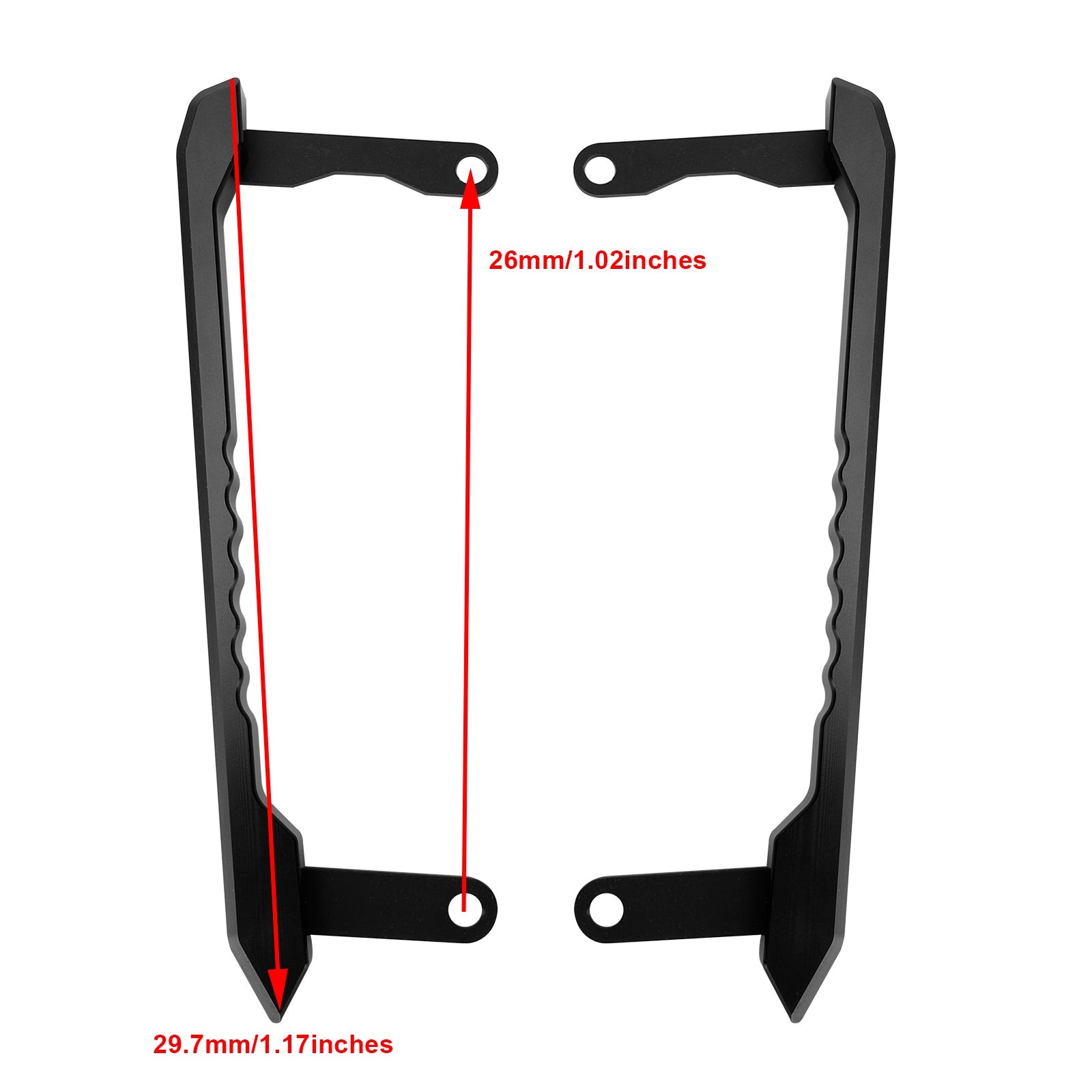 2021 야마하 MT-09 V3 오토바이 뒷좌석 암레스트 핸드 홀더