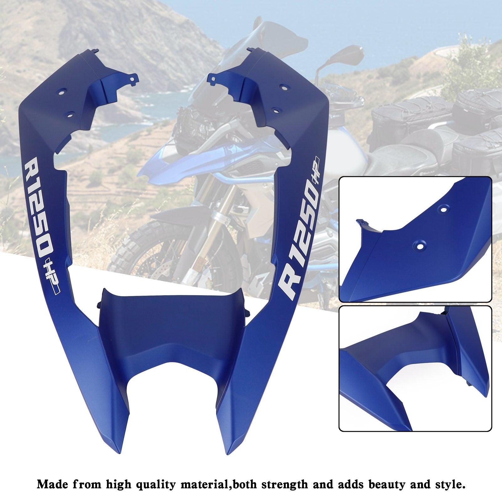 Front Nose Fairing Beak Fender Cover For BMW R1250GS / ADV 2019-2022