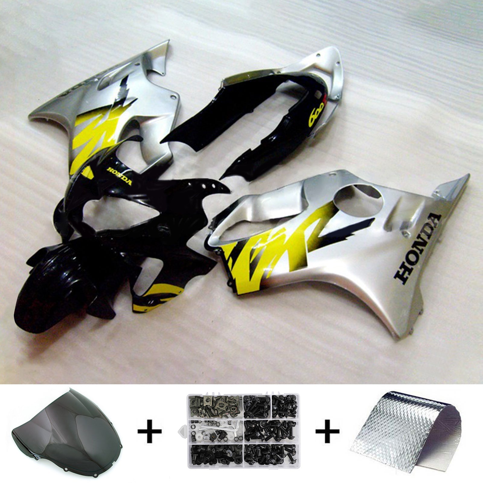 Honda CBR600 F4 1999-2000 Kit Carenado Carrocería Plástico ABS