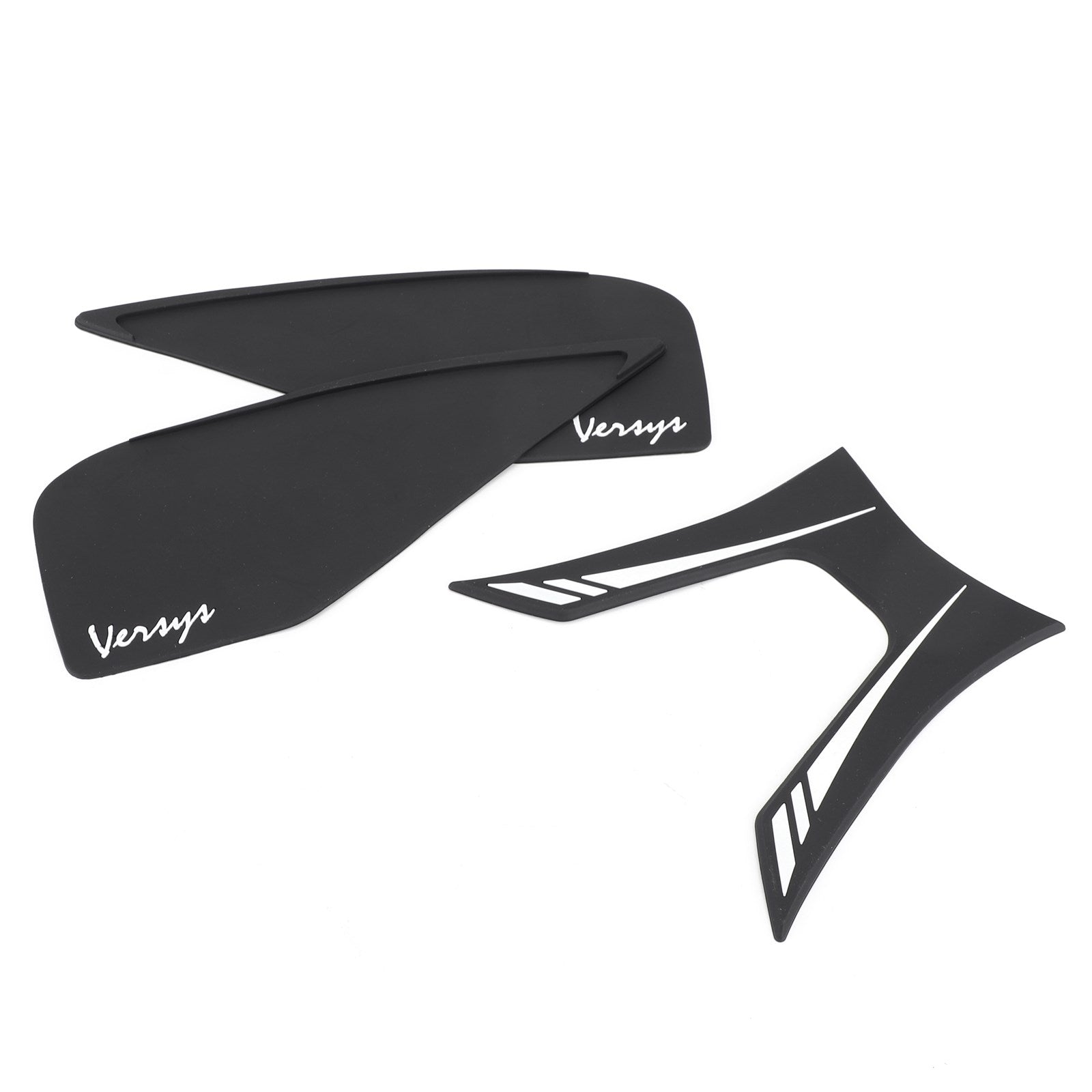Three Tank Protector Side Tankpad Fit For Kawasaki Versysx300 2017-2020 Rubber Generic