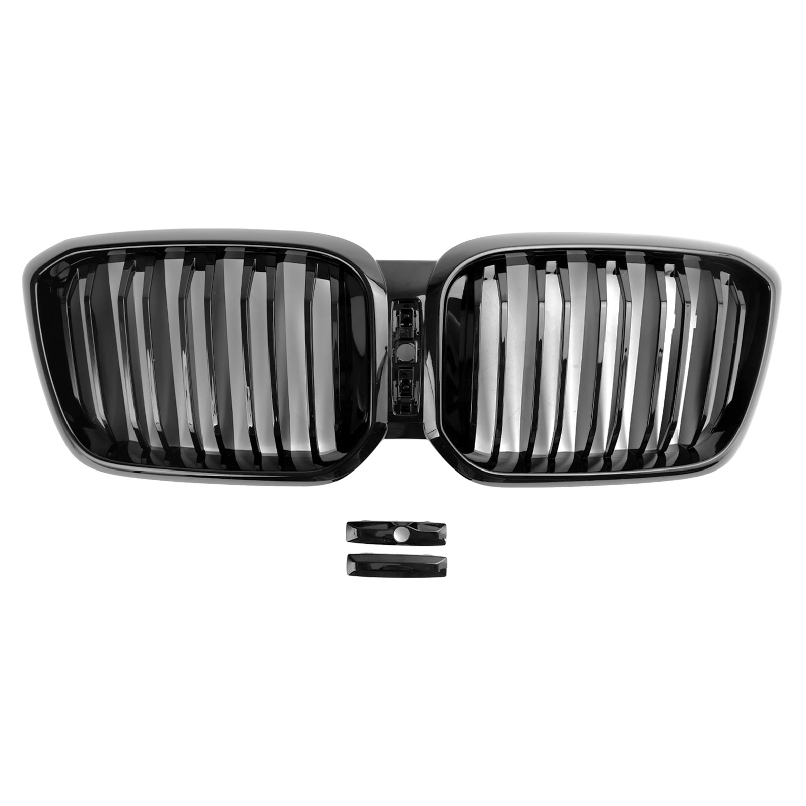 BMW X3 X4 G01 G02 2022 2023 Parrilla frontal tipo riñón negra brillante