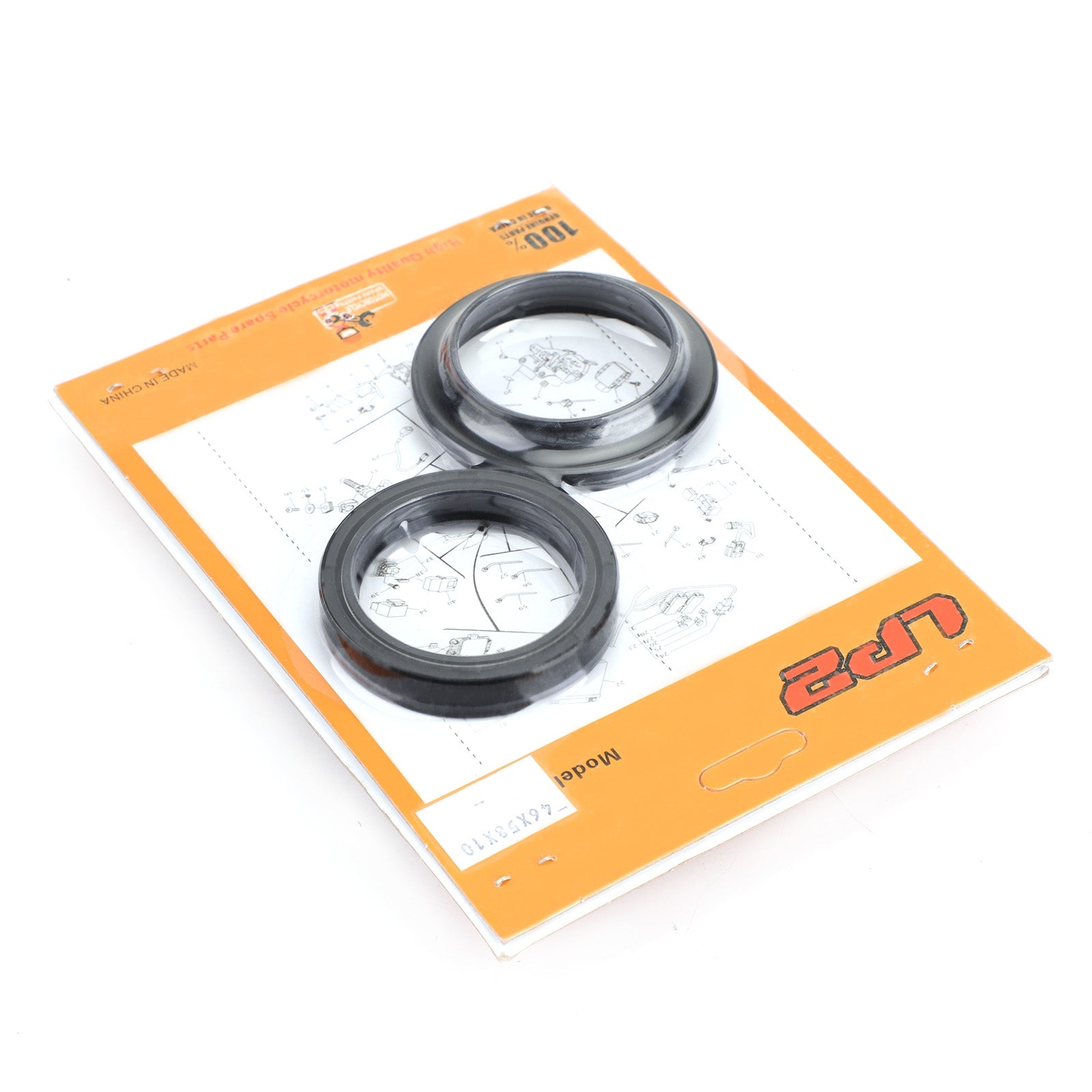 Fork Seal Dust Kit for Kawasaki ZX600 ZX636 Ninja ZX-6R ZZ-R600 ZX-9R 1998-2008