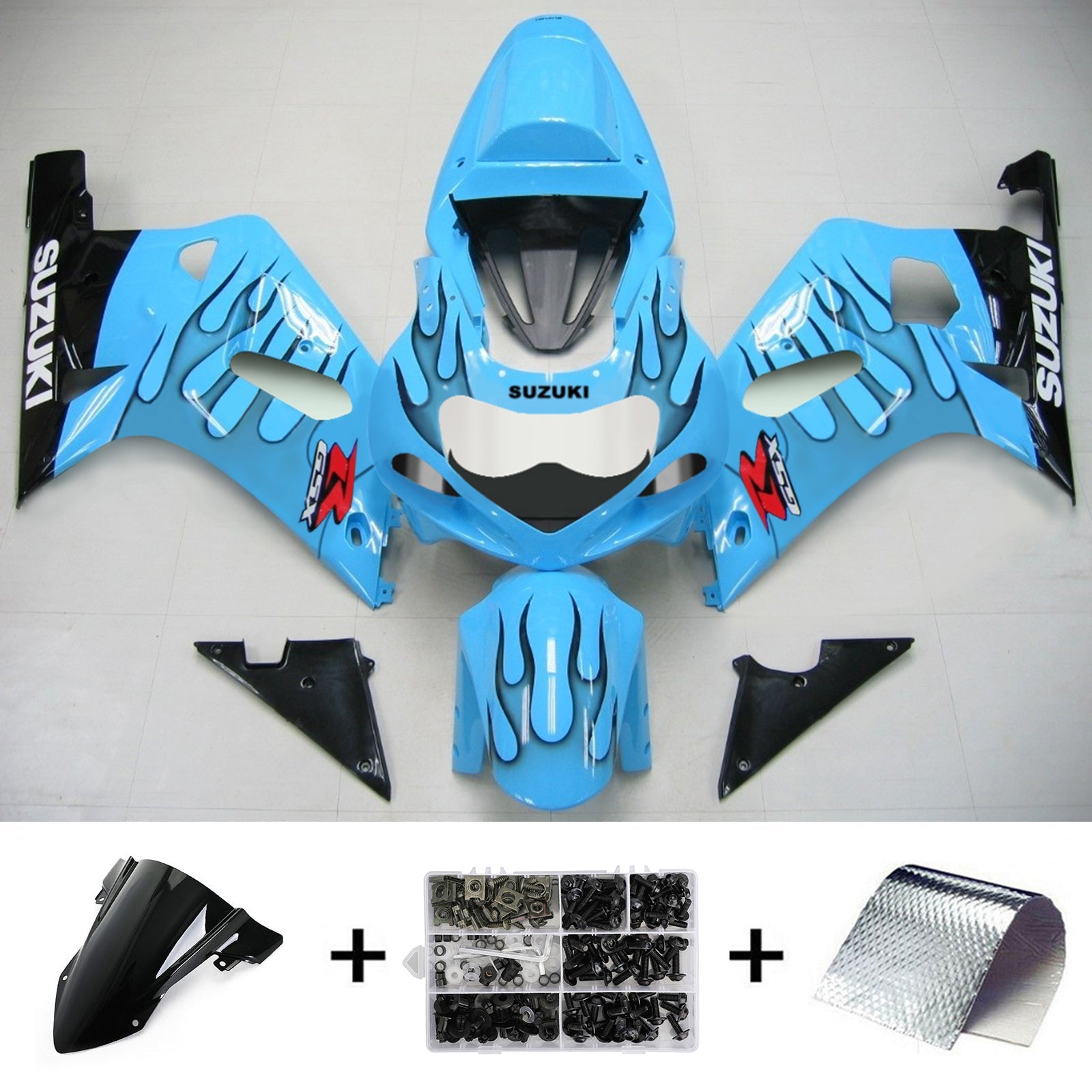 Suzuki GSXR750 2001-2003
Fairing Kit Bodywork Plastic ABS