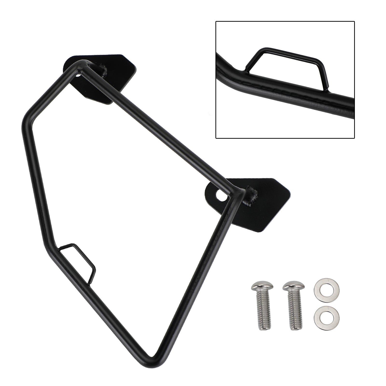 Side Saddle Bag Mounting Bracket Black Fit for HONDA CM/CMX 250/300/500 17-22
