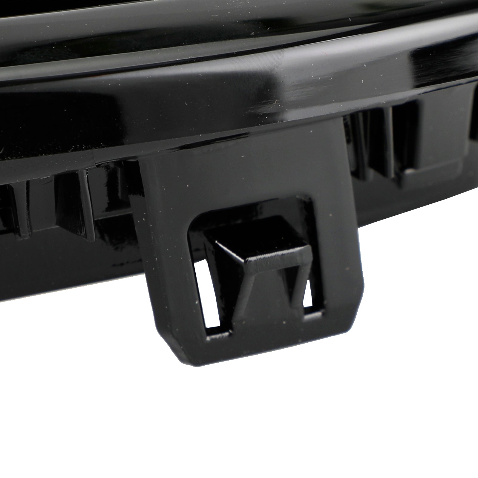 BMW X3 F25 2011-2014 Parrilla de rejilla de riñón de parachoques delantero negro brillante de doble línea