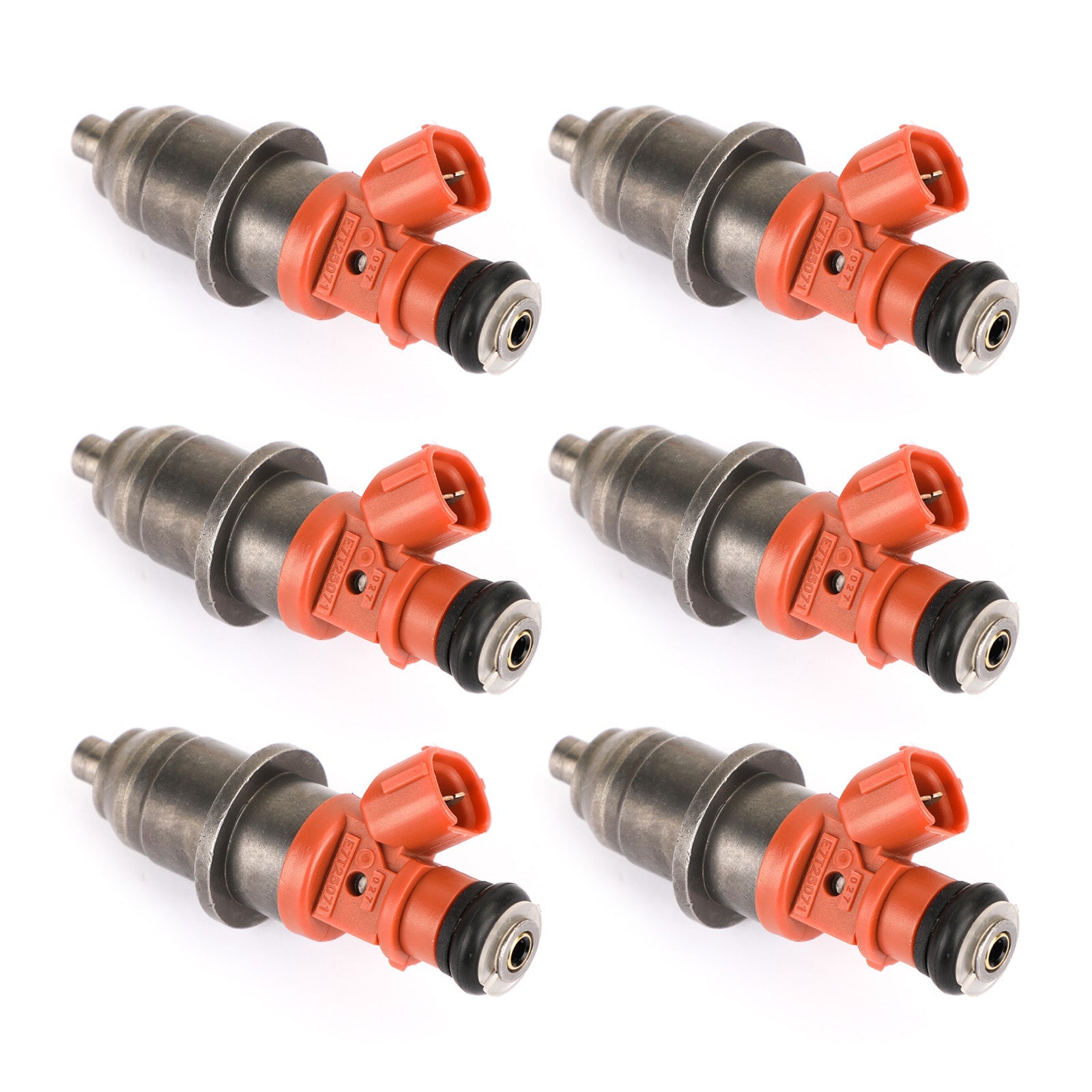 6pcs Fuel Injector 68F-13761-00-00 E7T05071 Fit Yamaha Outboard HPDI 150-200 Generic