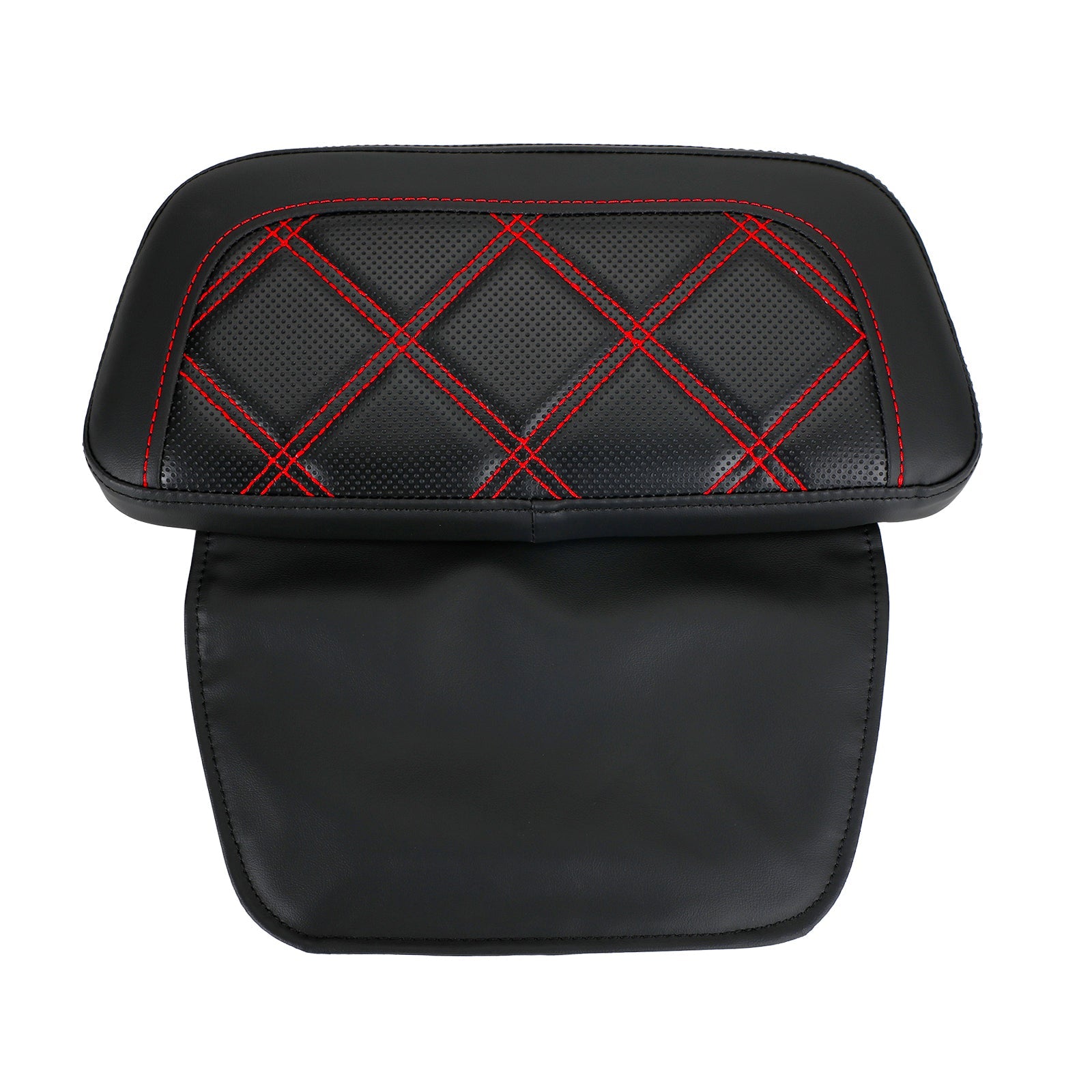 Chopped Pack Trunk Backrest Pad fit for Tour Pack Touring FL Road Glide 2014-Up