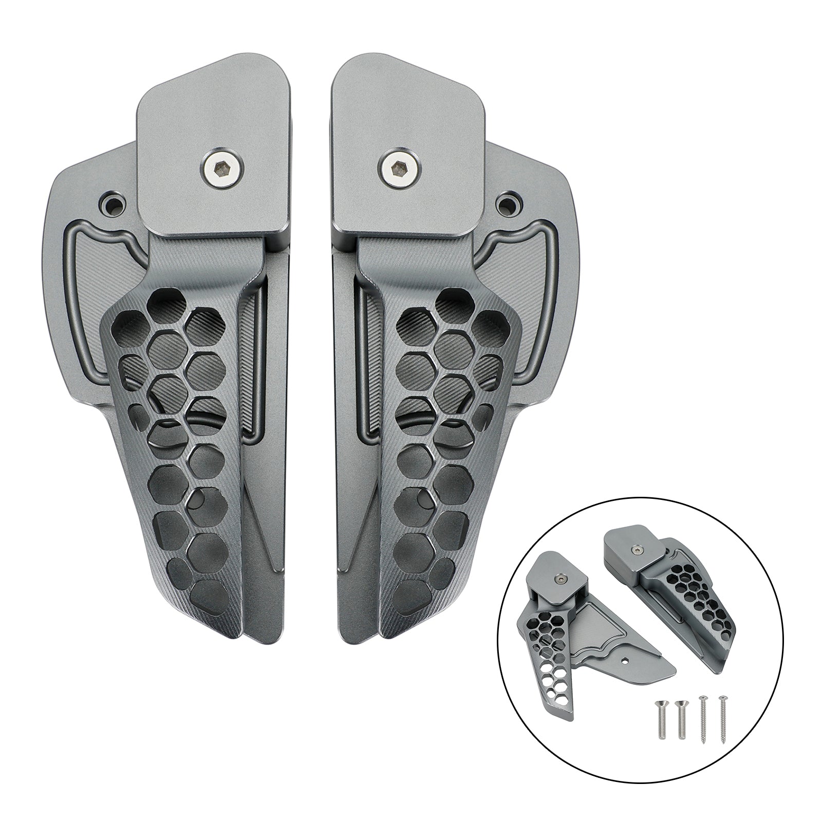 2017-2020 Vespa Primavera/Sprint 125 150 Rear Footrests Foot Peg