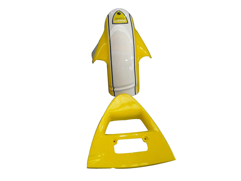 Fairings for 1996-2002 Ducati 996 Yellow White Xerox Generic