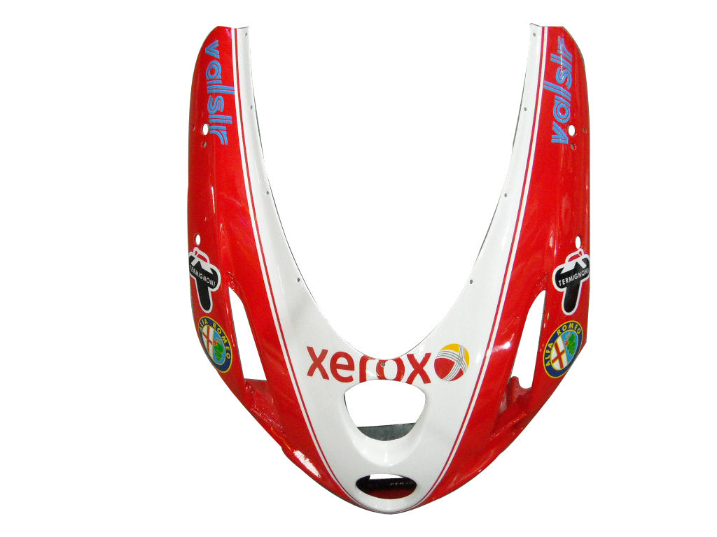 Fairings for 2003-2004 Ducati 999 Red & White Xerox Generic