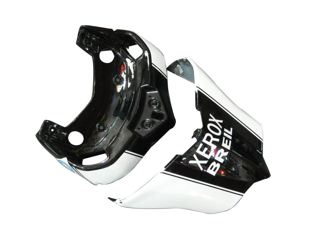 Fairings for 2005-2006 Ducati 999 White & Black Xerox Generic
