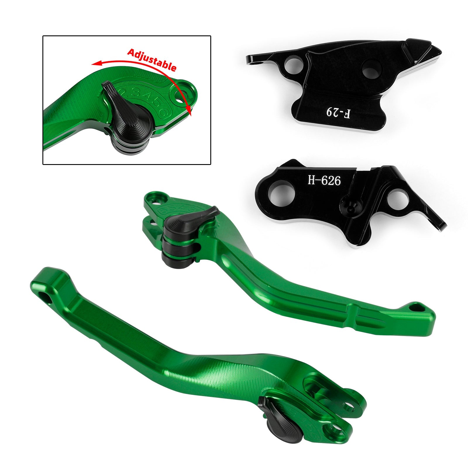 Honda CBR929RR 2000-2001 Palanca de freno de embrague corta CNC