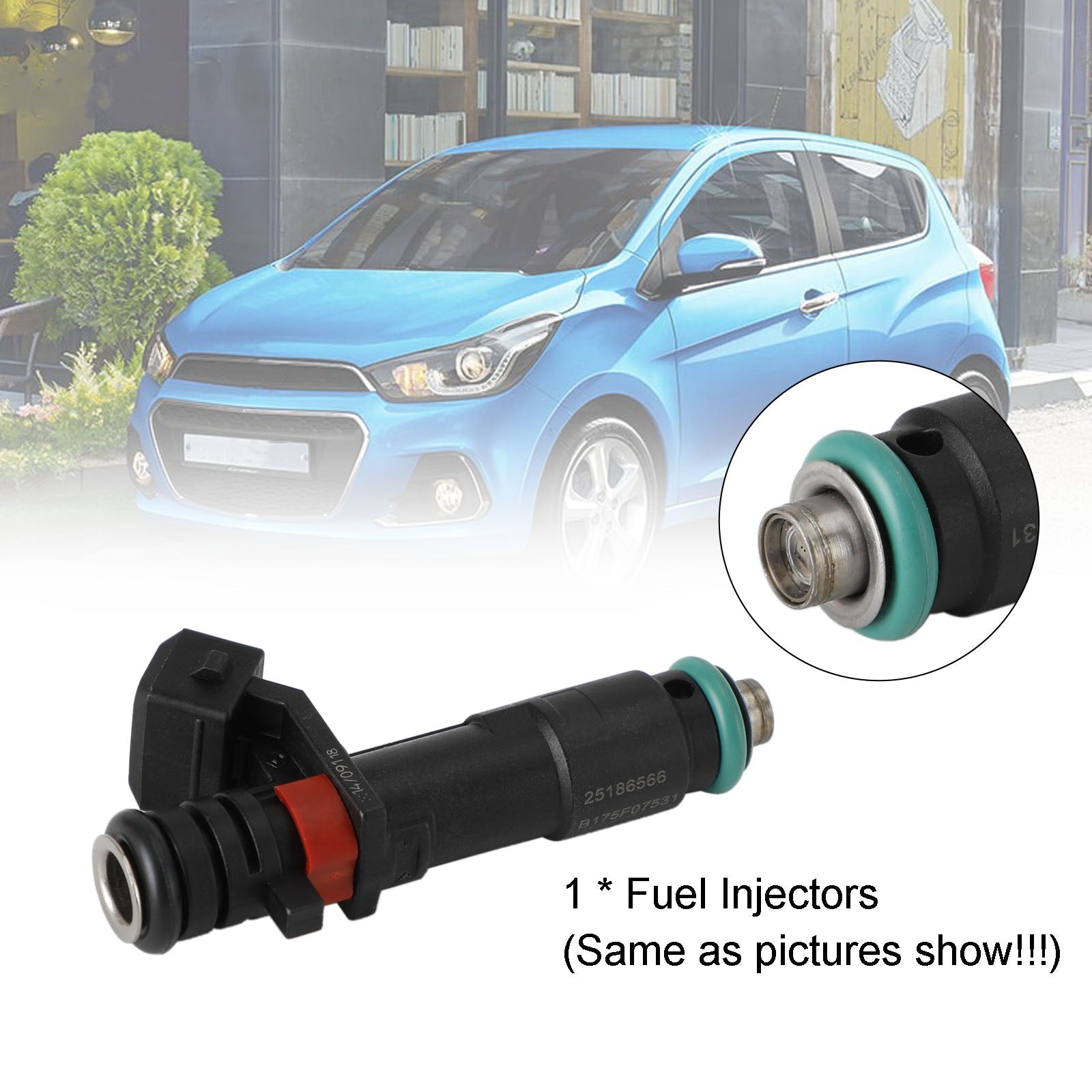 쉐보레 스파크 2011-2015 1.2L L4 INJ675 1개 연료 분사 장치 96800843