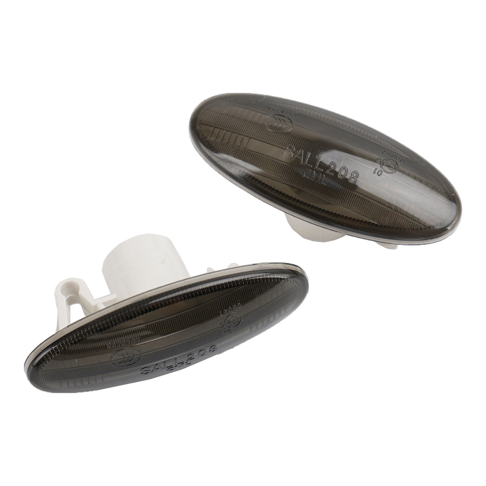 닛산 26160-89900 2X 스모크 사이드 마커 램프 방향 지시등 하우징