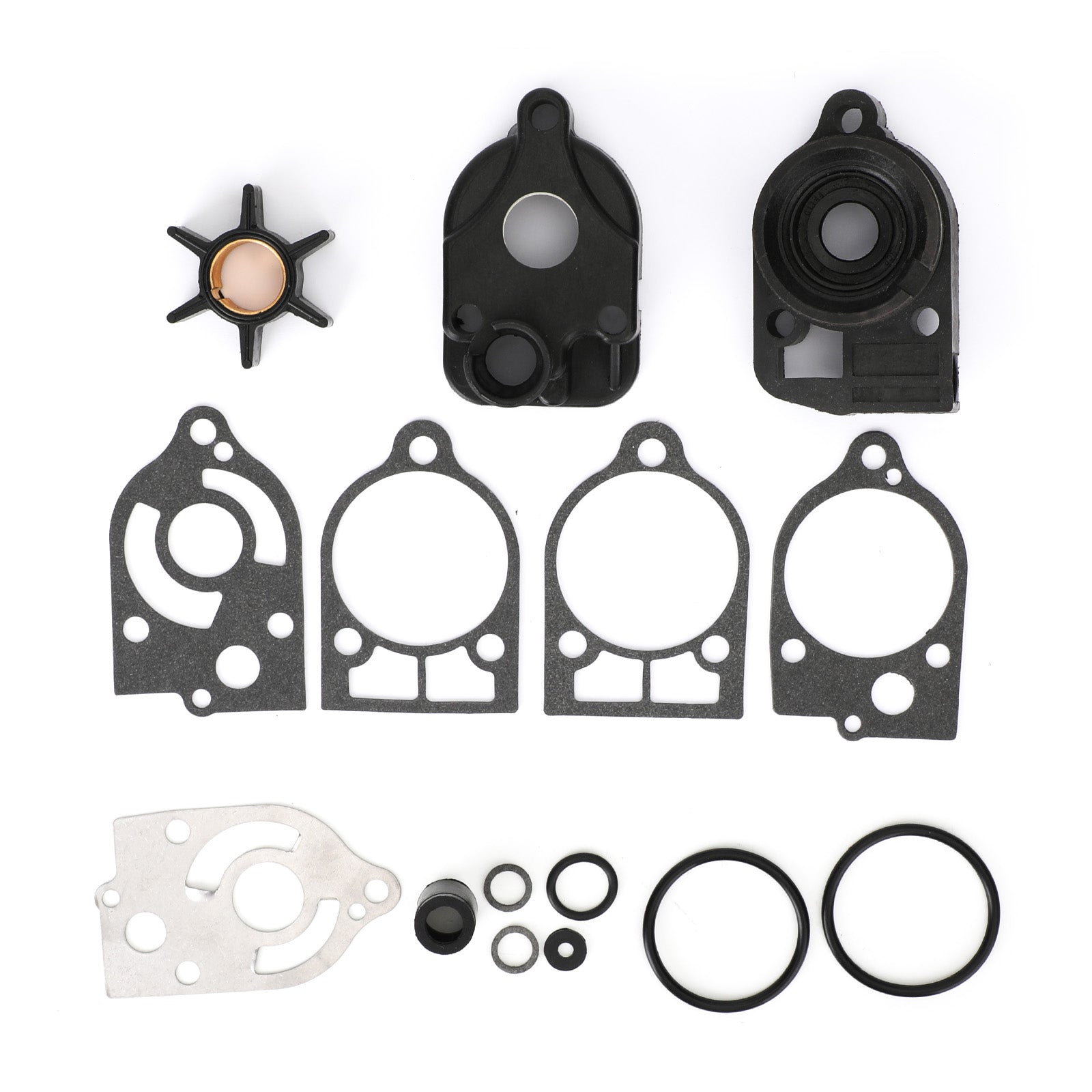 Mercury 18-3324용 베이스 및 하우징이 포함된 워터 펌프 임펠러 키트