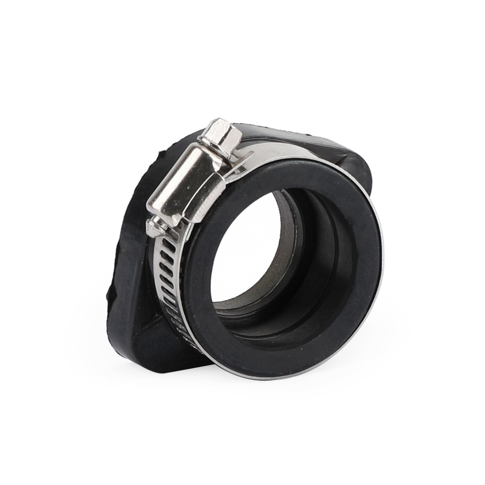 VM24 PE26 PE28 PWK 28mm용 클램프가 있는 2x 기화기 흡기 어댑터 플랜지 매니폴드