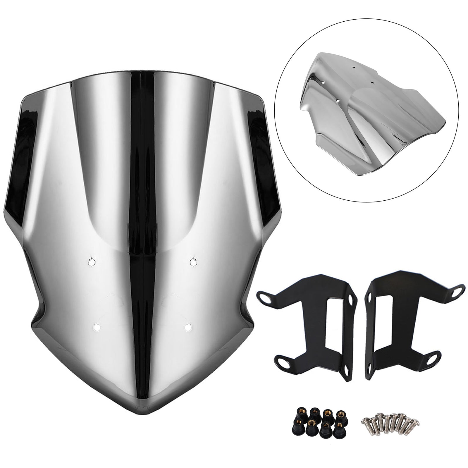 Windscreen Windshield Shield Protector fit for Yamaha MT-07 2018-2020 Generic