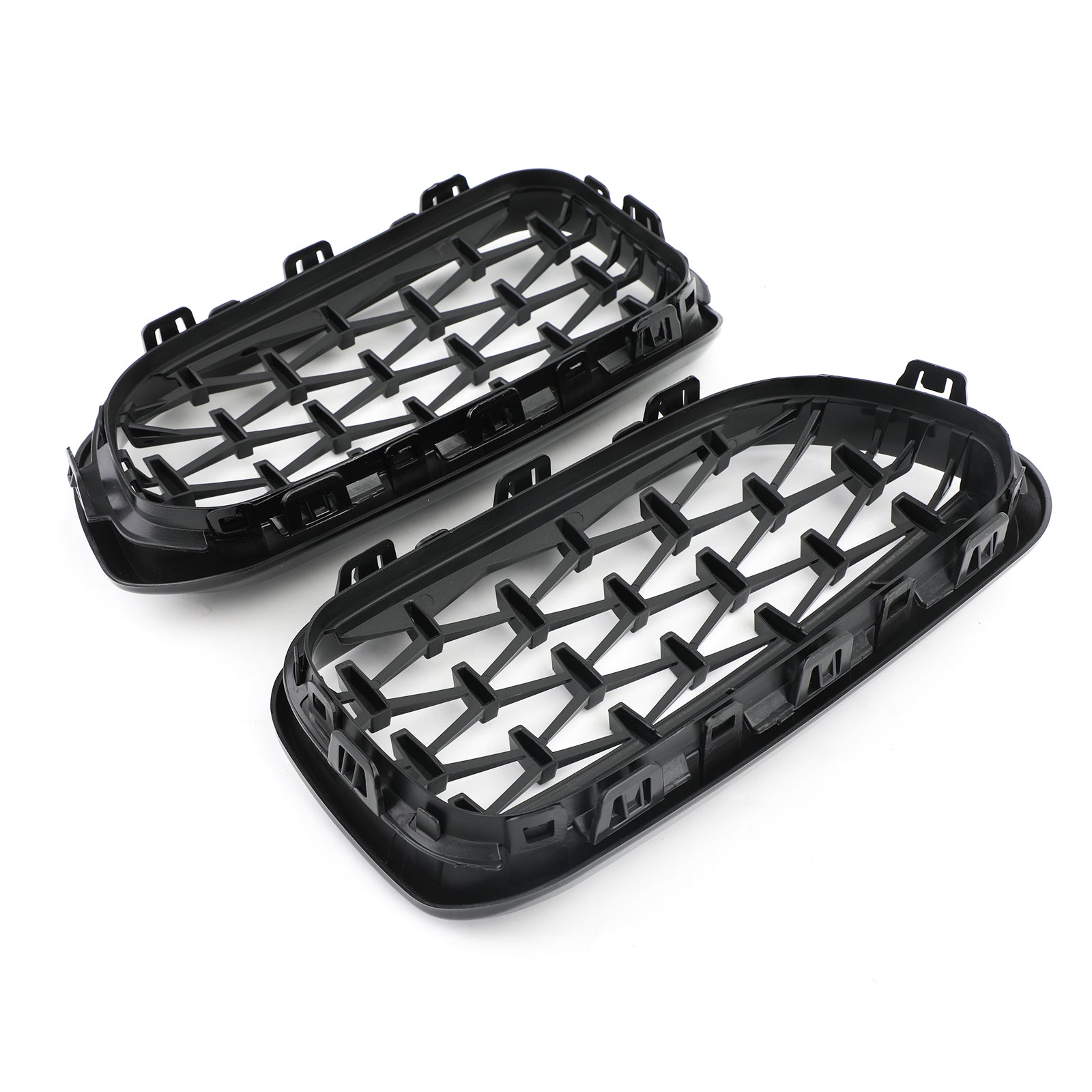 Meteor Black Front Kidney Grille Fit BMW 2015-2017 1 Series F20/F21 Generic