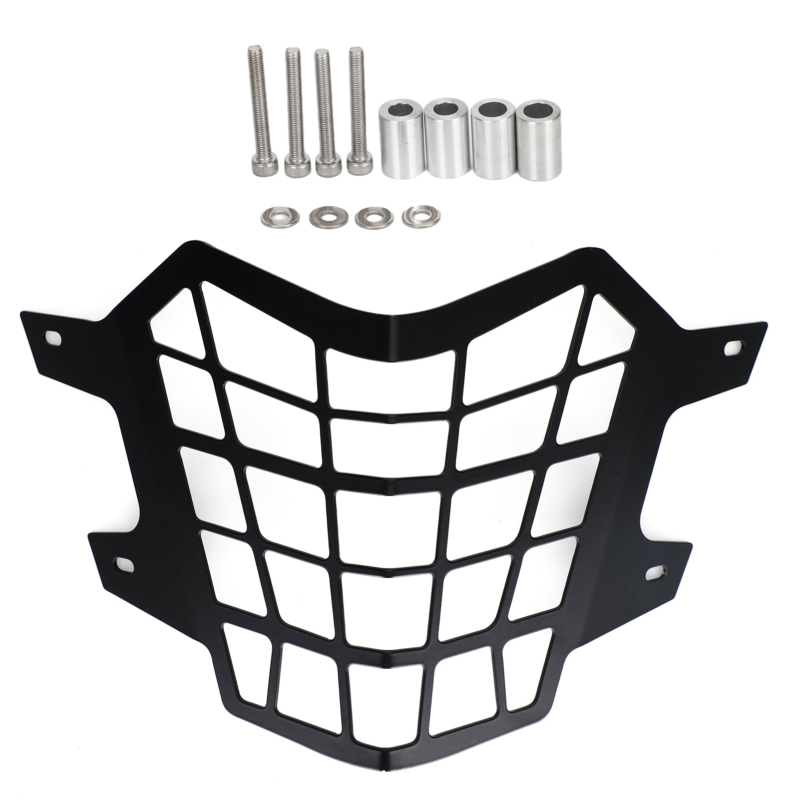 Headlight Guard Protector Cover Kit Black Fit For Yamaha Tenere 700 Xtz700 19-21 Generic