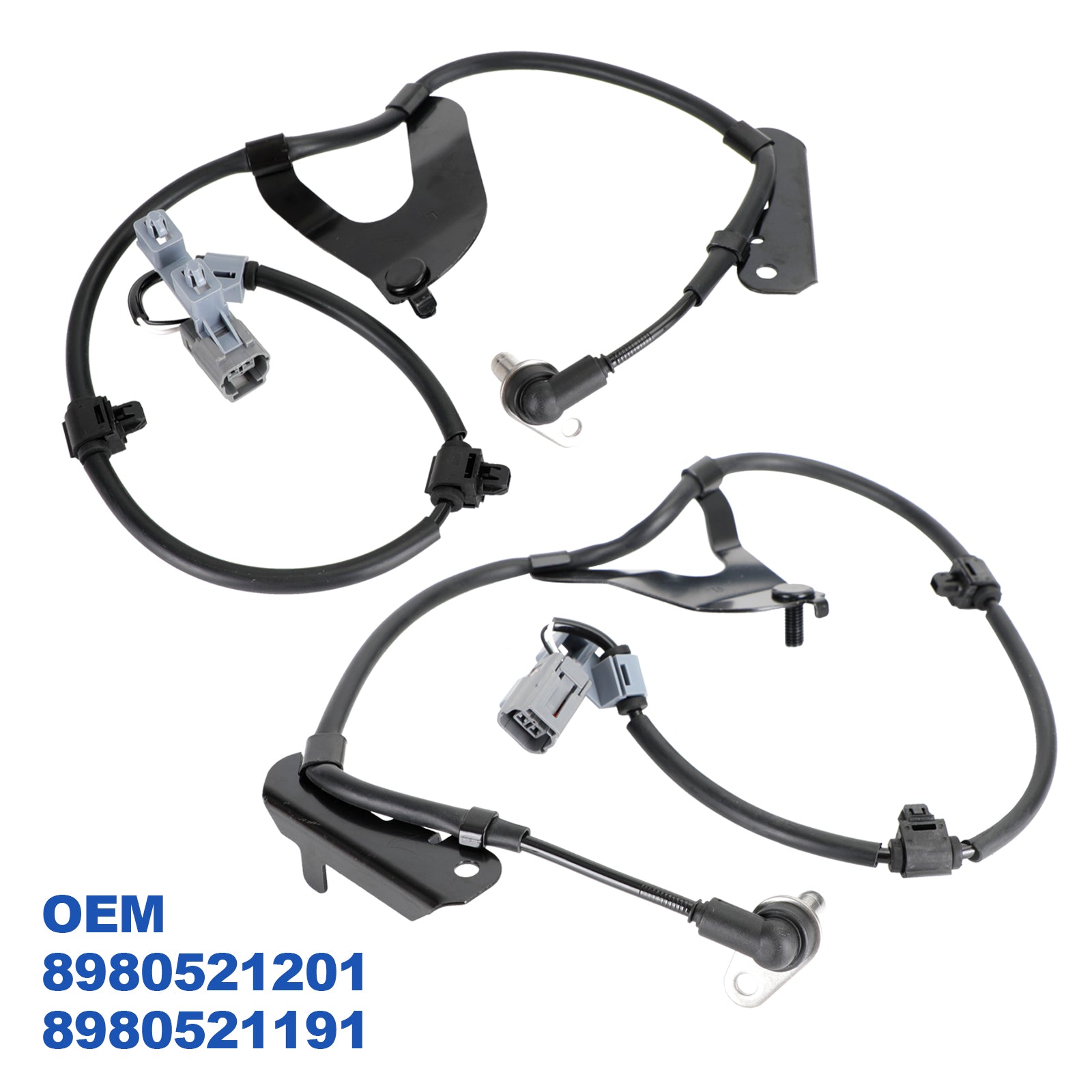 2*ABS Wheel Speed Sensor Front L & R For Isuzu D-Max 2.5 Twin Turbo 2012-2019 Generic