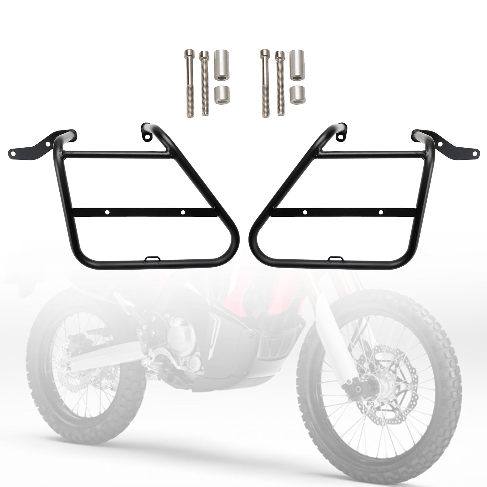 Kawasaki Klx230 20-23 230R 21-23 Side Saddle Bag Mount Bracket