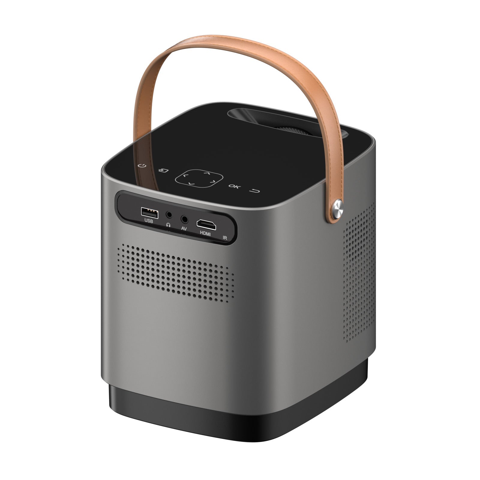 Portable Mini Projector 1080P Movie Projector Multimedia Home Theater HDMI USB AU Plug