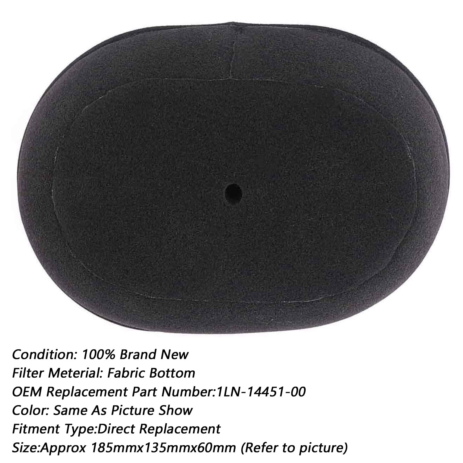 Air Filter Cleaner For Yamaha TT250R TTR250 93-06 WR250 R/X 07-17 1LN-14451-00 Generic