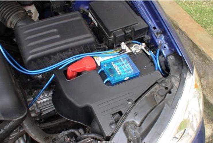 Universal PIVOT MEGA RAIZIN Ahorro de combustible Estabilizador de voltaje Regulador Puesta a tierra