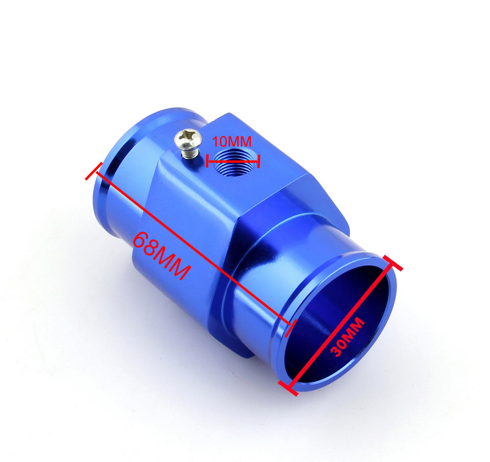 30mm 블루 워터 온도 조인트 파이프 온도 게이지 라디에이터 어댑터 호스 센서 일반