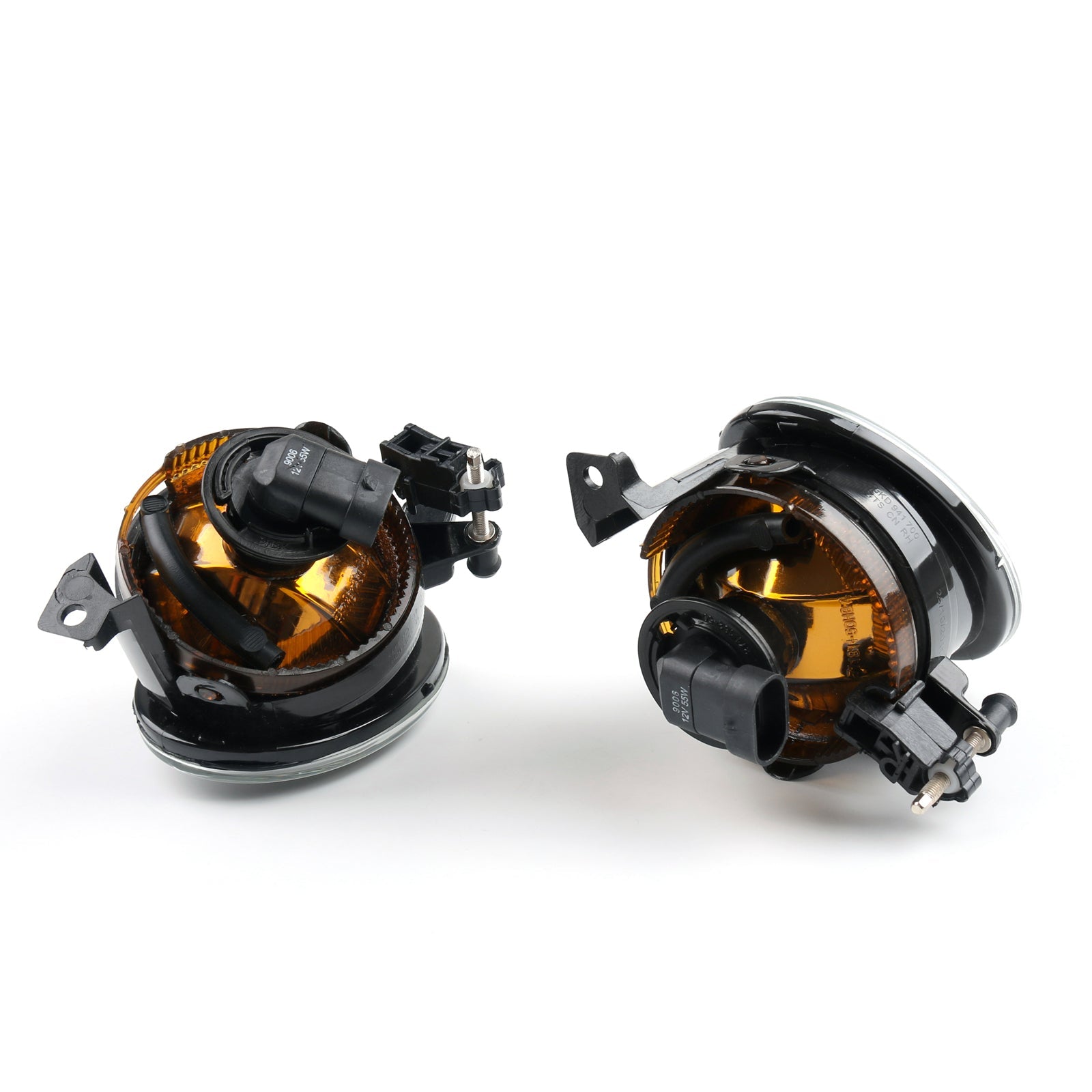 New Pair Of Front Convex Lens Fog Lamp Fog Light 9006 For VW Jetta Golf MK6 Eos Generic