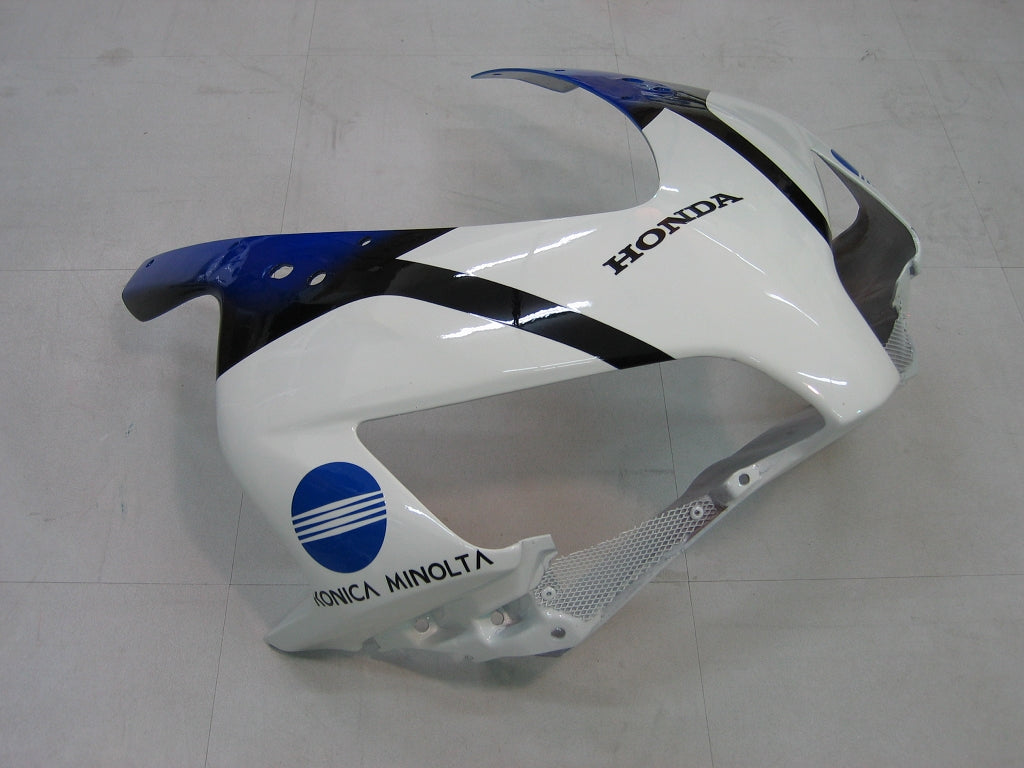 Fairings 2004-2005 Honda CBR 1000 RR White Konica Minolta Generic