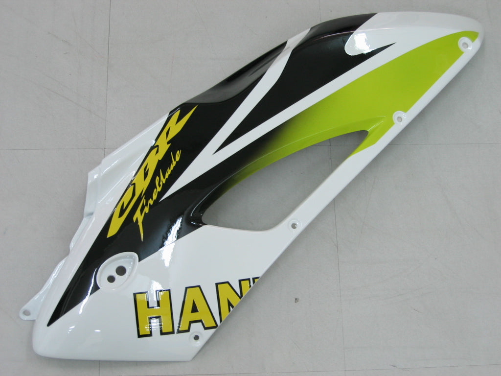 Fairings 2004-2005 Honda CBR 1000 RR White Black Hannspree Generic
