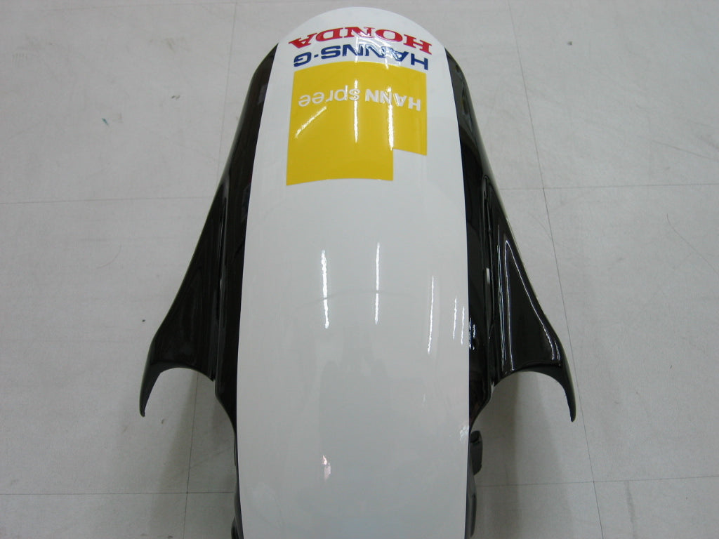 Fairings 2004-2005 Honda CBR 1000 RR White Black Hannspree Generic