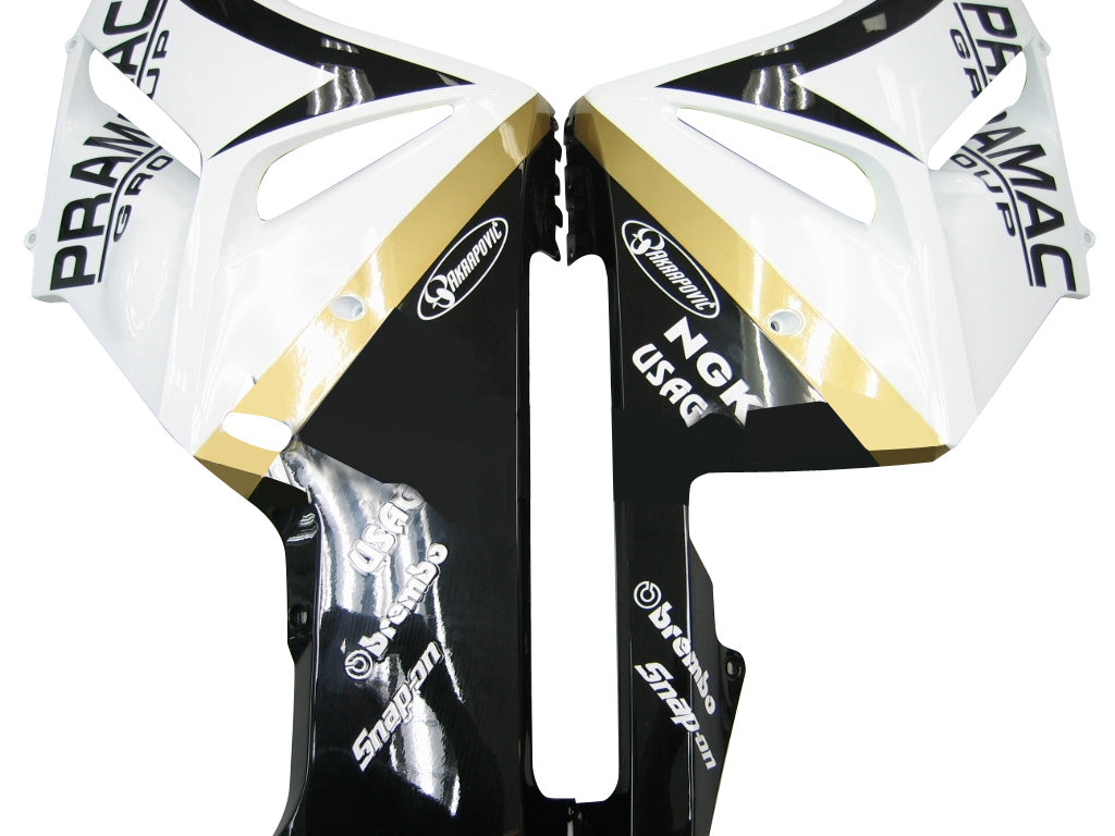 Fairings 2004-2005 Honda CBR 1000 RR White Black Honda Generic
