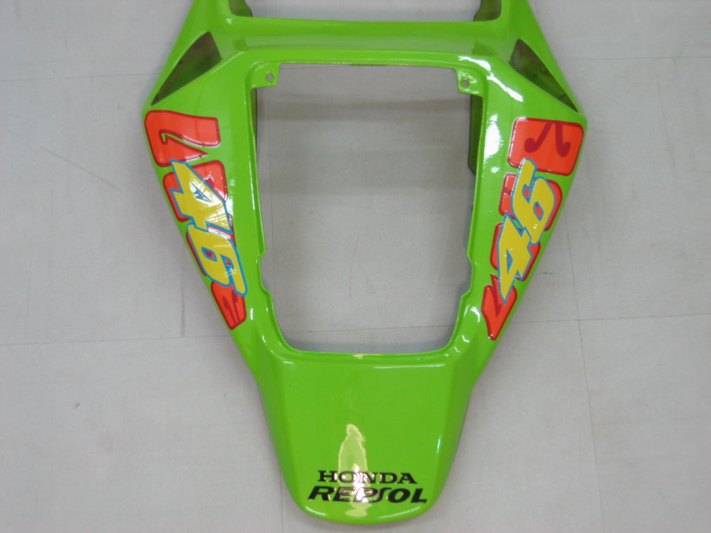 Carenados 2004-2005 Honda CBR 1000 RR Negro Verde Valentino Rossi Genérico