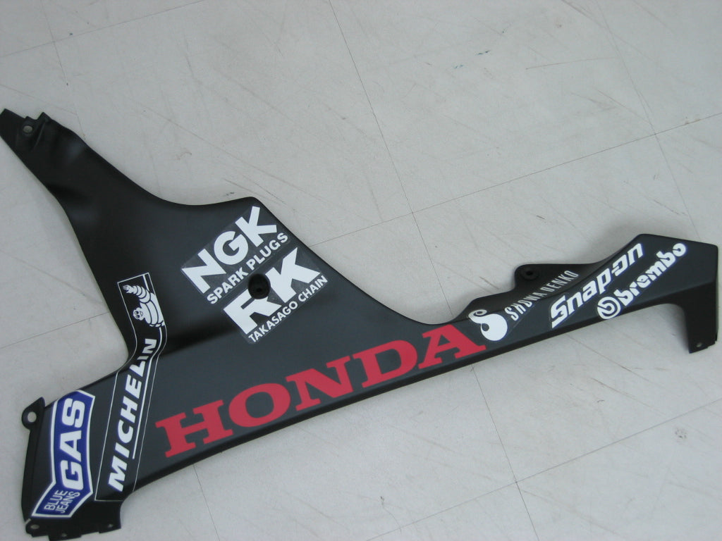 페어링 2006-2007 혼다 CBR 1000 RR 블랙 옐로우 발렌티노 로시 제네릭