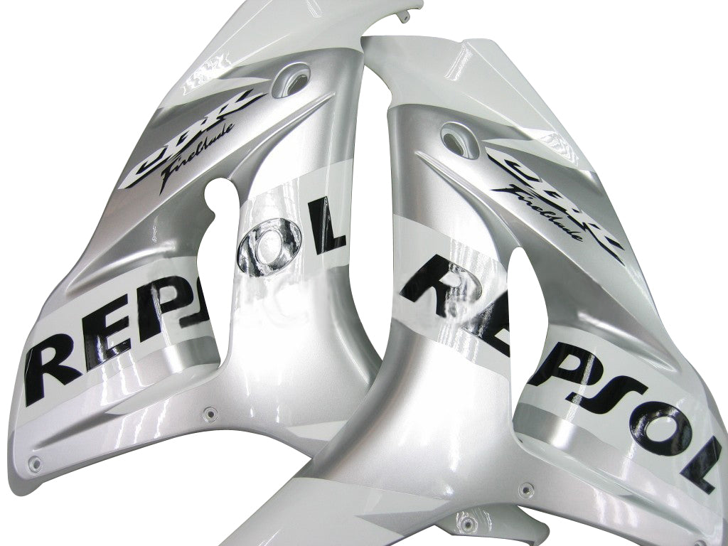 Fairings 2006-2007 Honda CBR 1000 RR White & Silver Repsol Generic