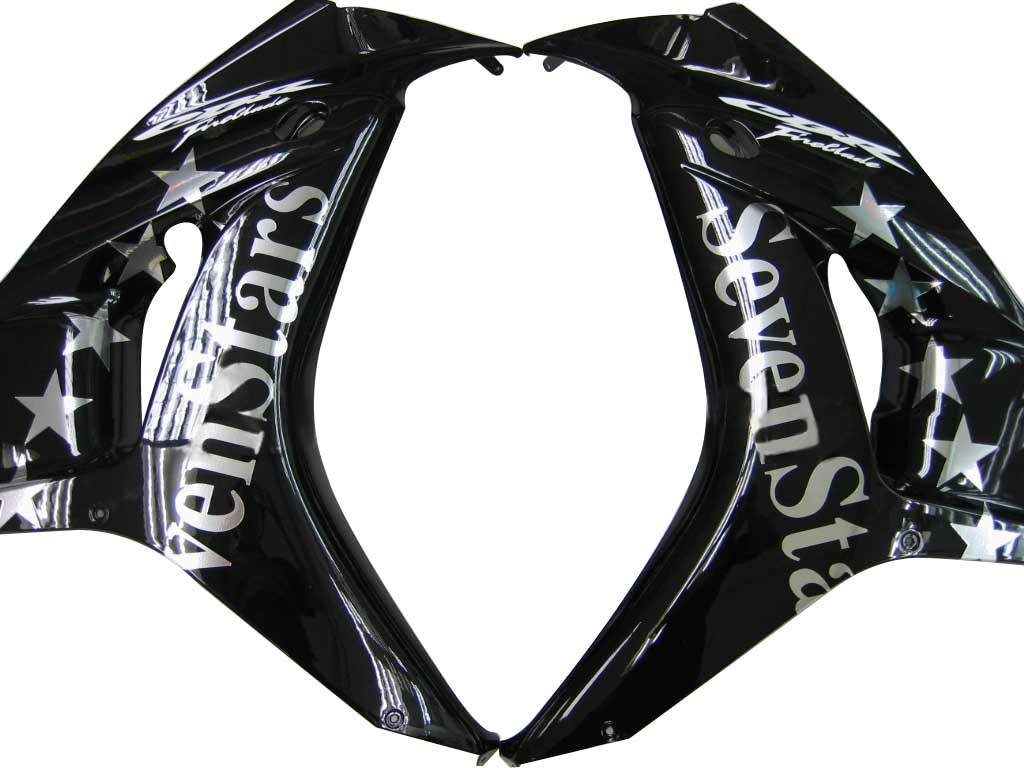 Fairings 2006-2007 Honda CBR 1000 RR Black SevenStars Generic