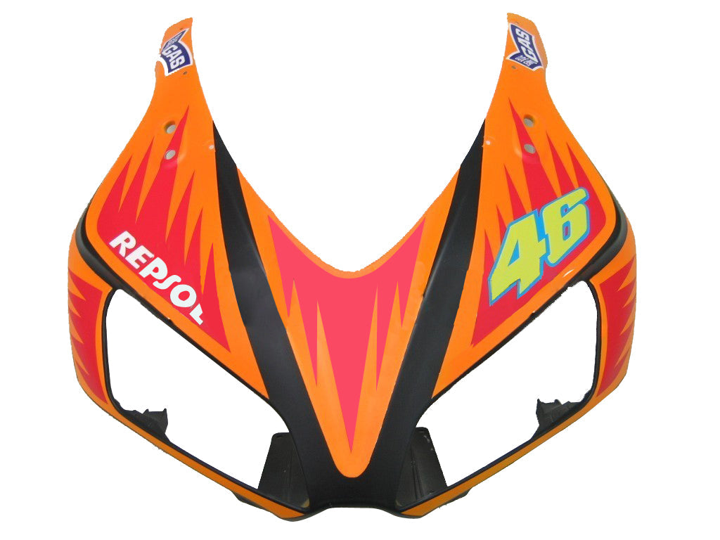 Fairings 2006-2007 Honda CBR 1000 RR Black Valentino Rossi Generic