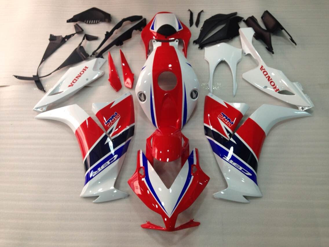Fairings 2012-2016 Honda CBR1000RR HRC White Red Blue Generic