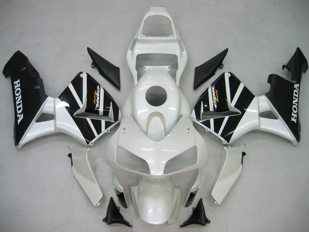 Fairings 2003-2004 Honda CBR 600 RR White & Black Honda Generic