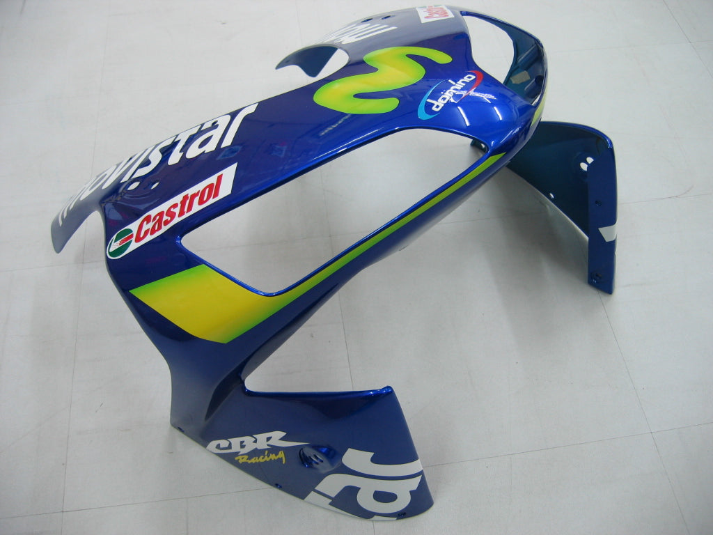 Carenados 2003-2004 Honda CBR 600 RR Azul & Verde Movistar Generic