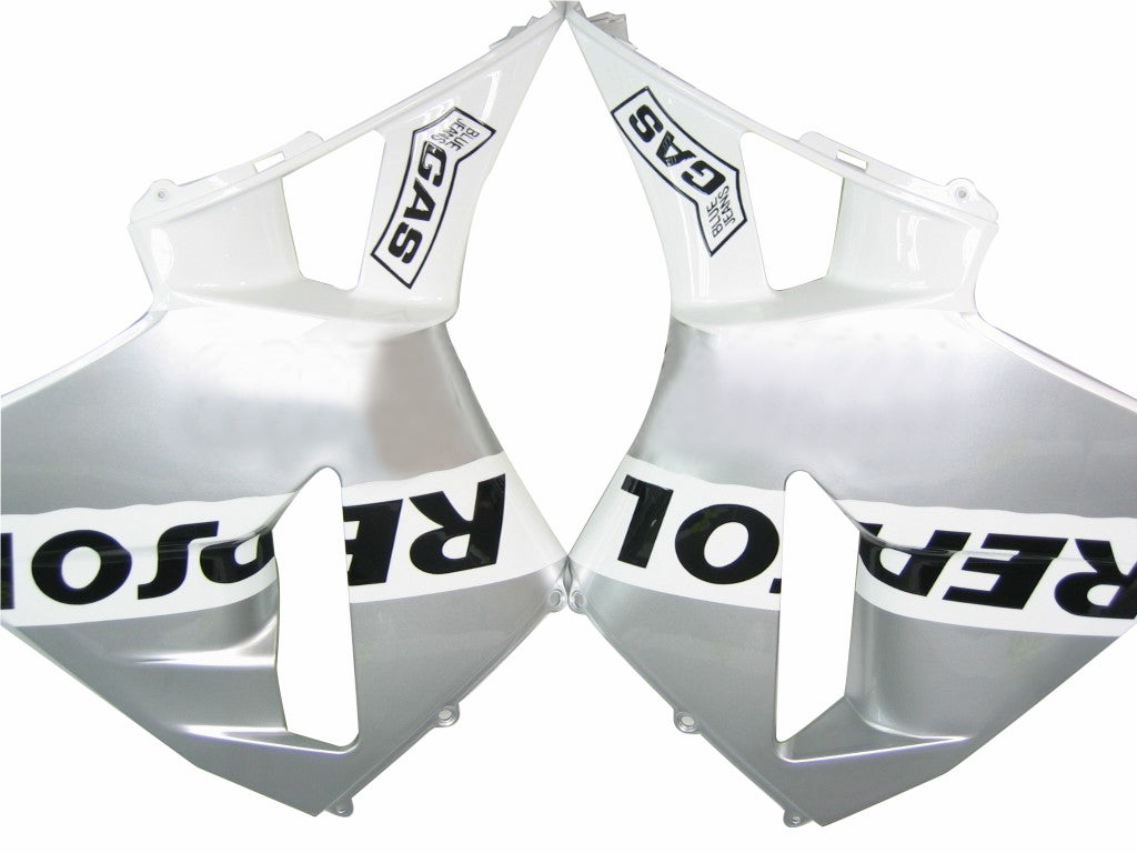 Fairings 2003-2004 Honda CBR 600 RR White & Silver Repsol Generic