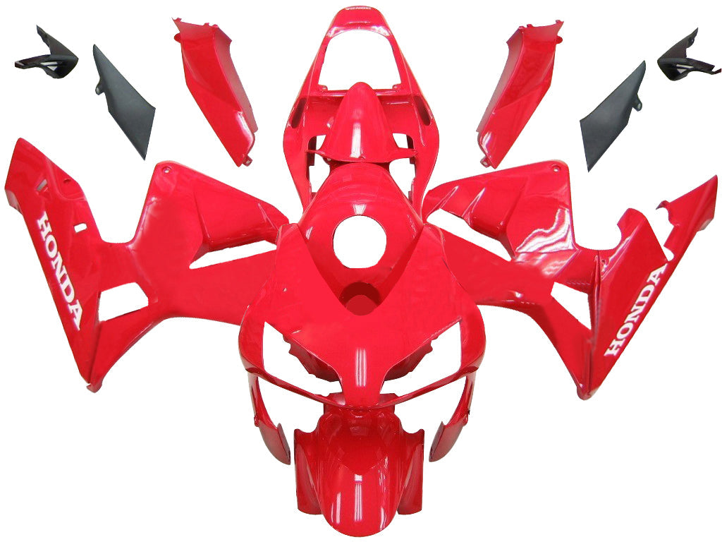 Fairings 2003-2004 Honda CBR 600 RR Red Honda Generic