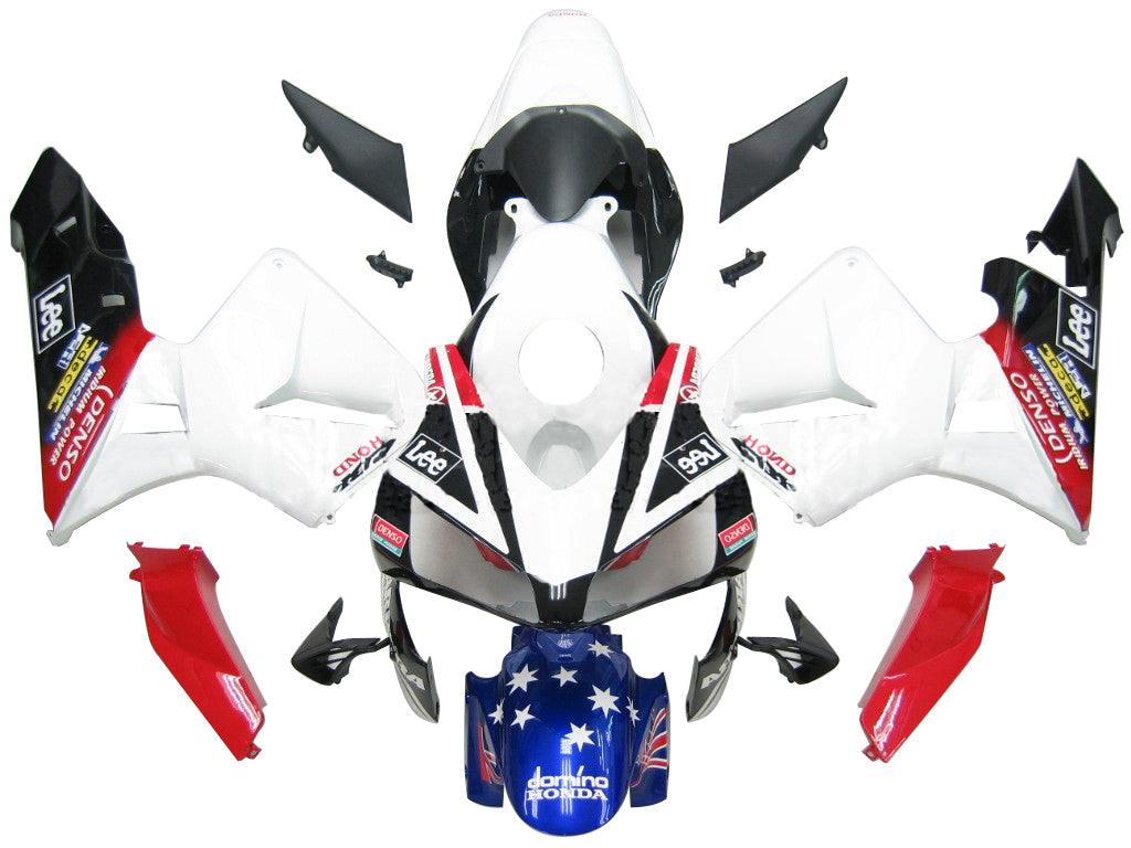 Fairings 2003-2004 Honda CBR 600 RR Multi-Color Flag Generic