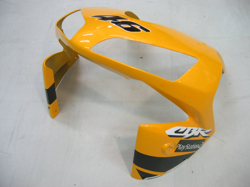 Fairings 2003-2004 Honda CBR 600 RR Yellow & Blue No.46 N. Azzurro Generic
