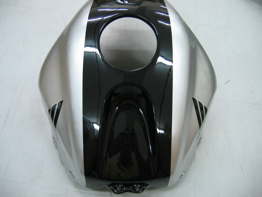 Fairings 2005-2006 Honda CBR 600 RR Black & Silver SevenStars Generic